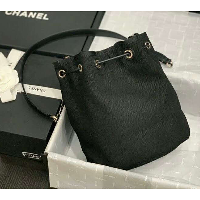 2020 Chanel drawstring bag