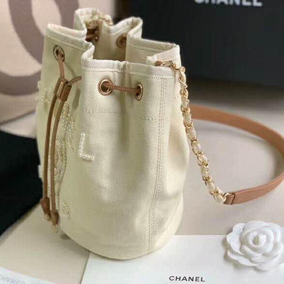 2020 Chanel drawstring bag