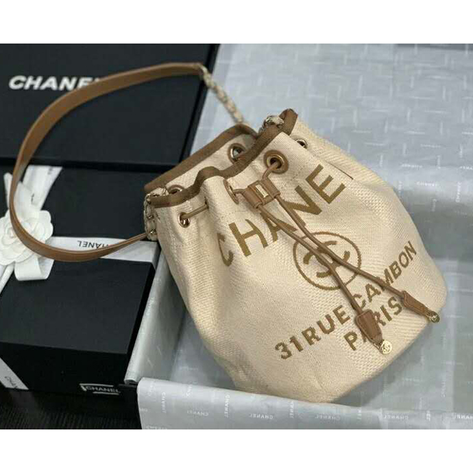 2020 Chanel drawstring bag