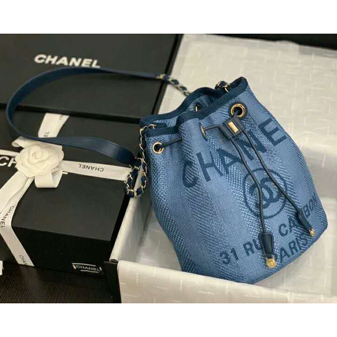 2020 Chanel drawstring bag