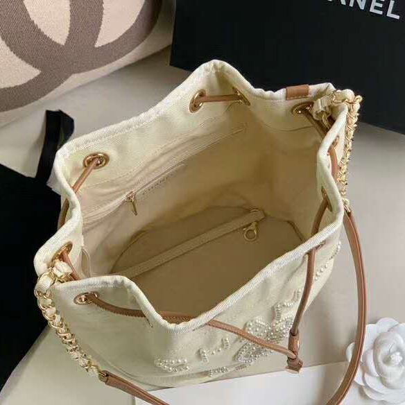 2020 Chanel drawstring bag