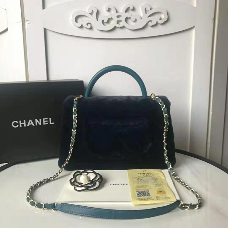 2020 Chanel flap bag with top handle