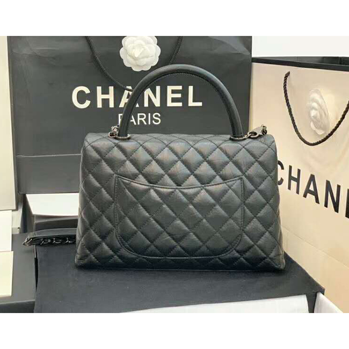 2020 Chanel flap bag with top handle