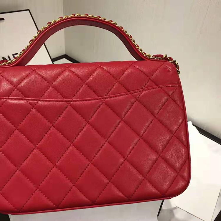 2020 Chanel flap bag with top handle