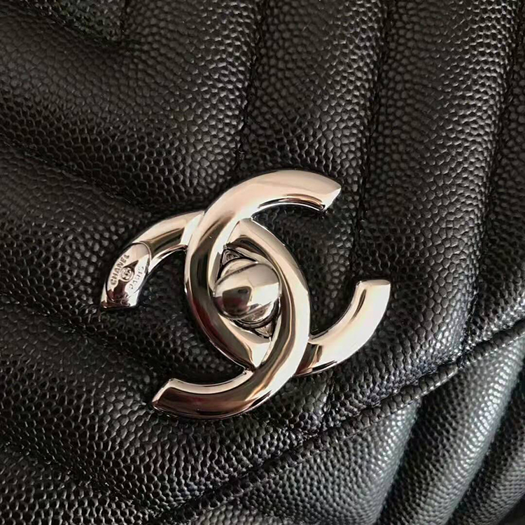 2020 Chanel flap bag with top handle