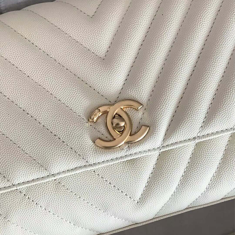 2020 Chanel flap bag with top handle