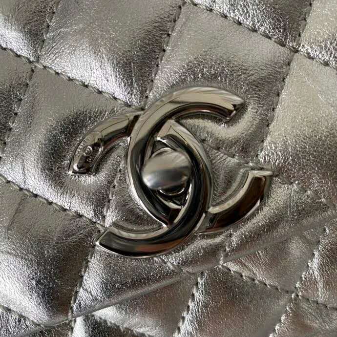 2020 Chanel flap bag with top handle