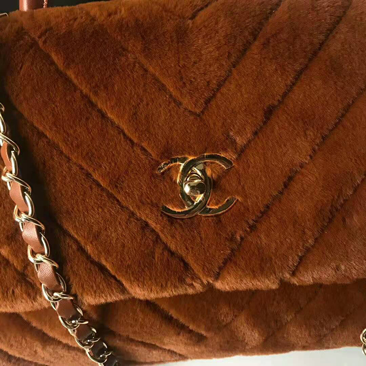 2020 Chanel flap bag with top handle