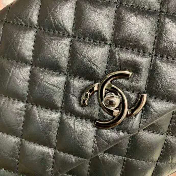 2020 Chanel flap bag with top handle