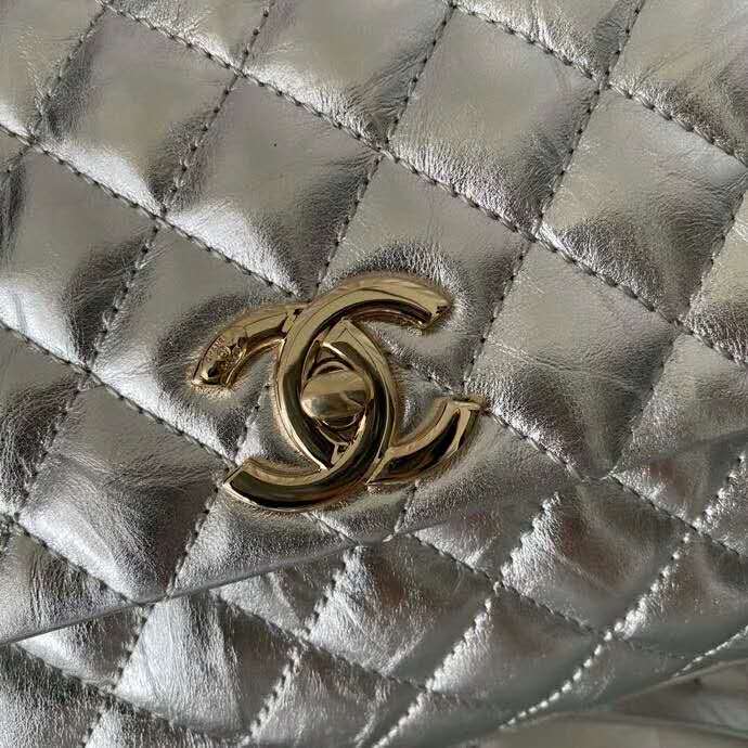 2020 Chanel flap bag with top handle