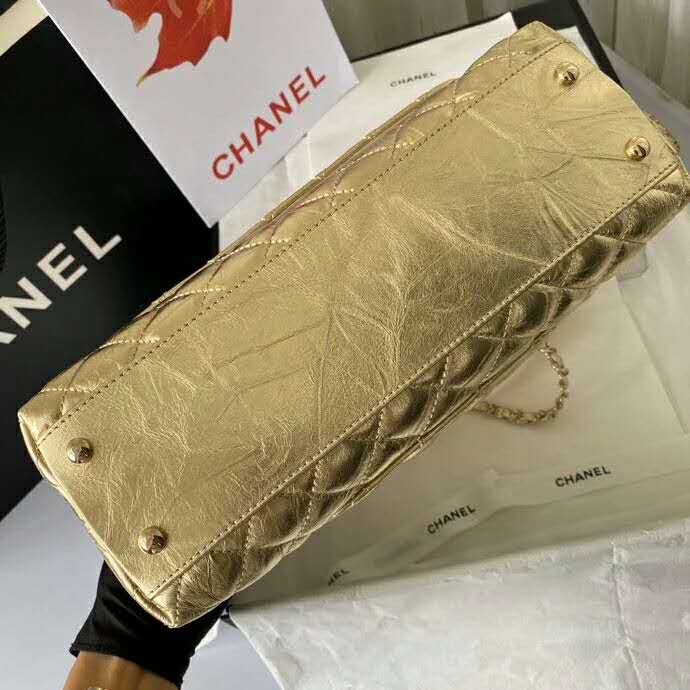 2020 Chanel flap bag with top handle