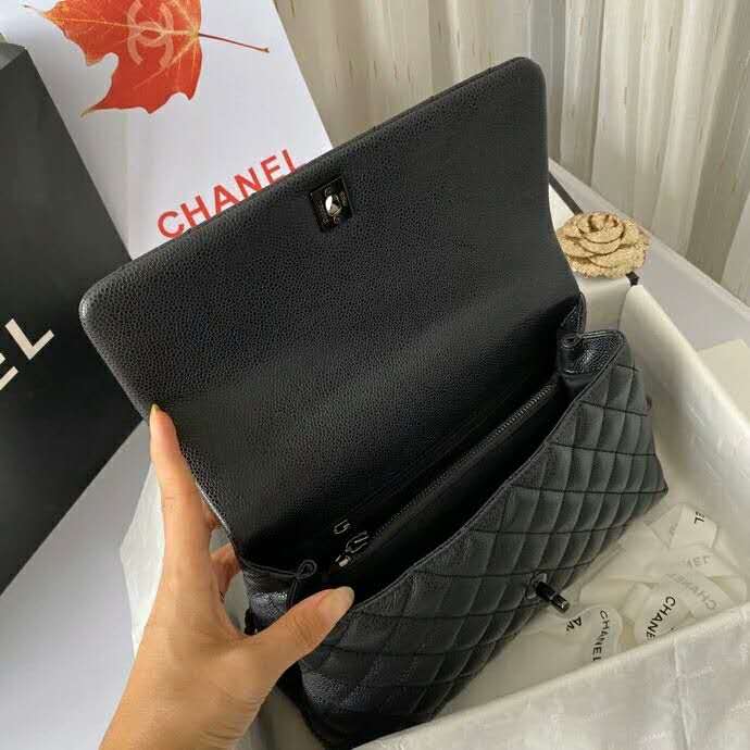 2020 Chanel flap bag with top handle