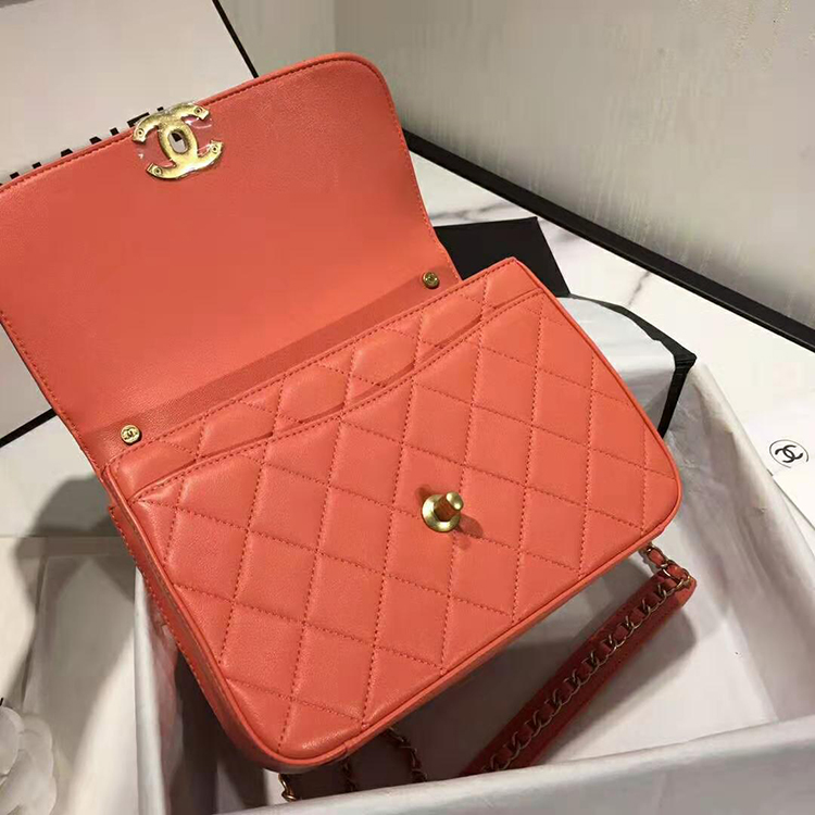 2020 Chanel flap bag with top handle