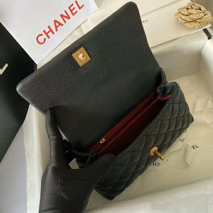 2020 Chanel flap bag with top handle