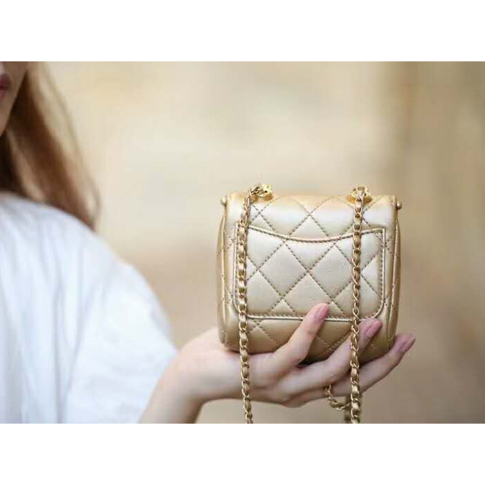 2020 Chanel kiss lock bag