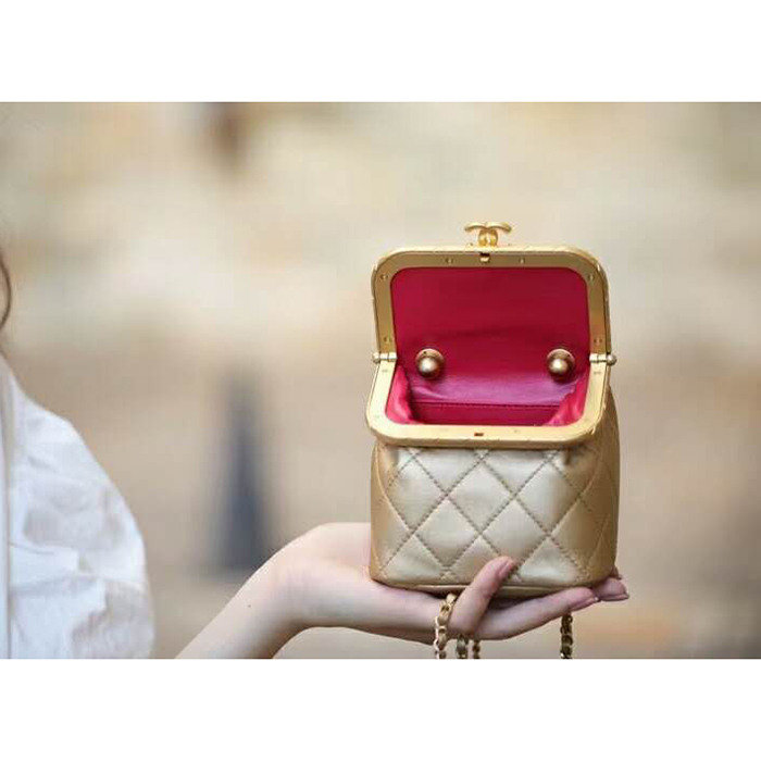 2020 Chanel kiss lock bag