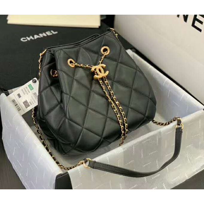 2020 Chanel large drawstring bag