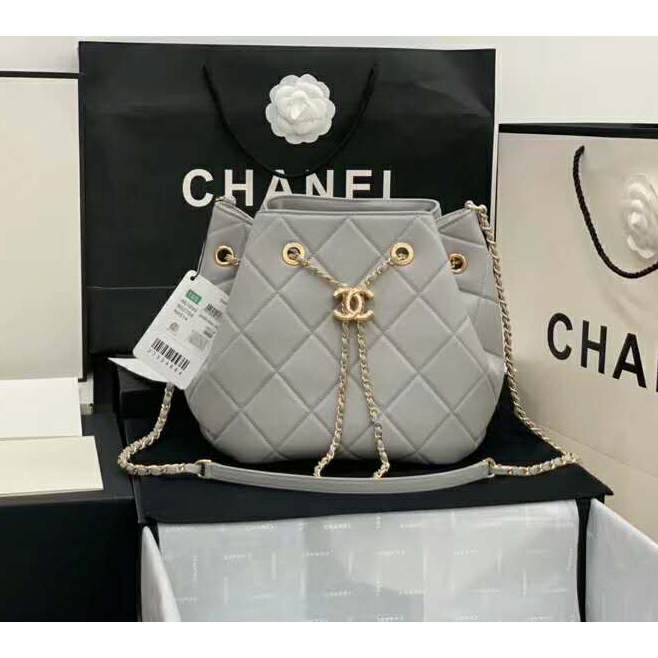 2020 Chanel large drawstring bag