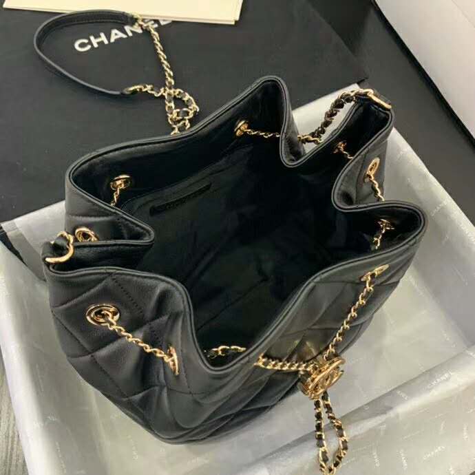 2020 Chanel large drawstring bag