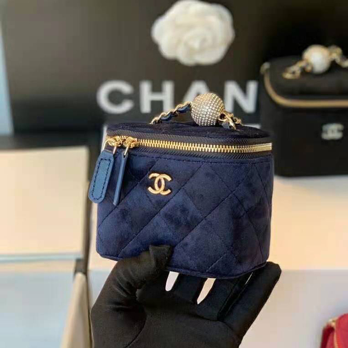 2020 Chanel mini vanity with classic chain