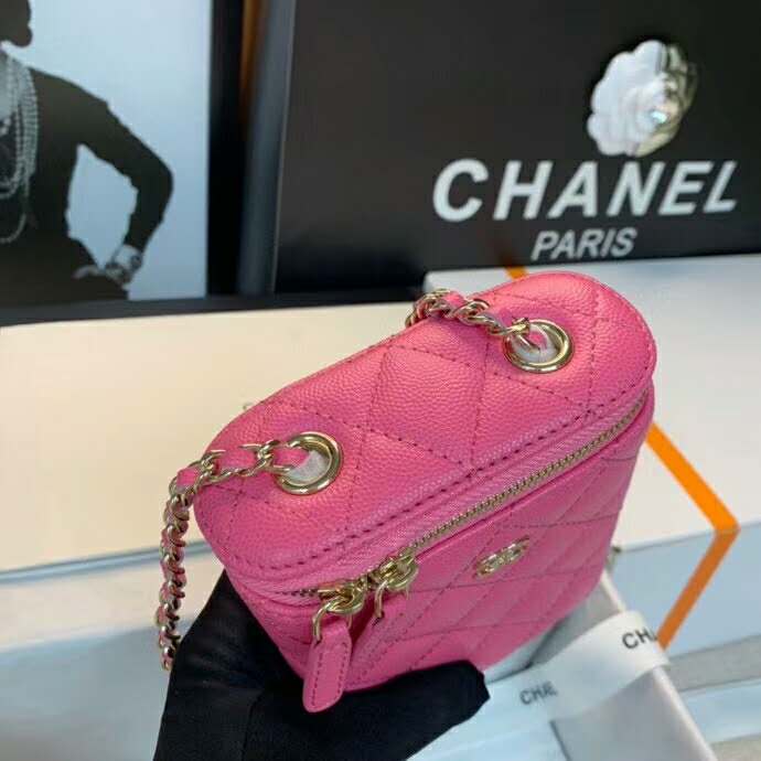 2020 Chanel mini vanity with classic chain