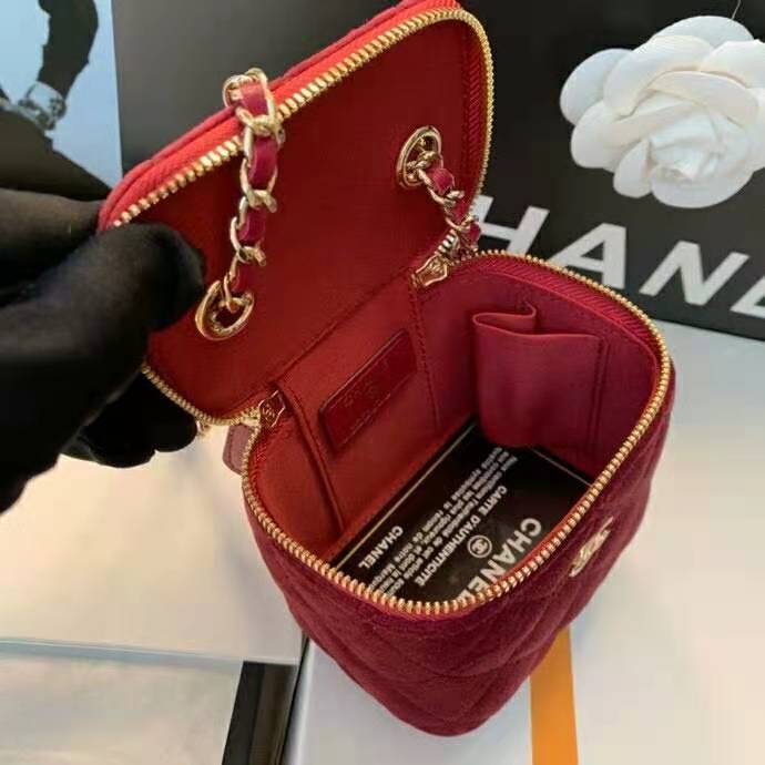 2020 Chanel mini vanity with classic chain