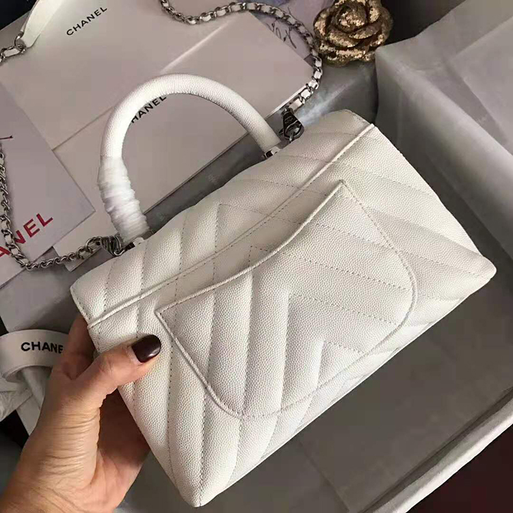 2020 Chanel small flap bag with top handle