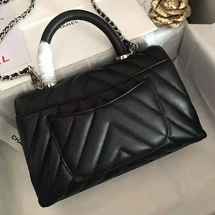 2020 Chanel small flap bag with top handle