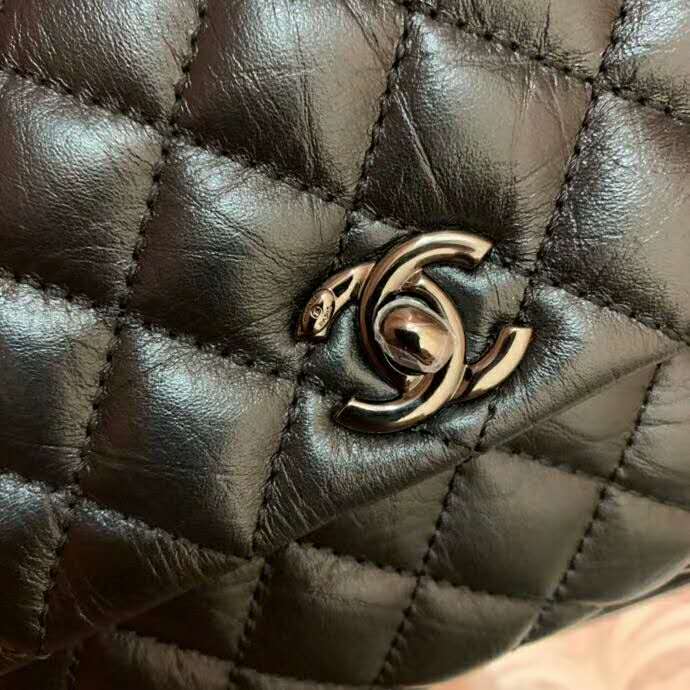 2020 Chanel small flap bag with top handle