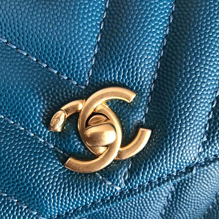 2020 Chanel small flap bag with top handle