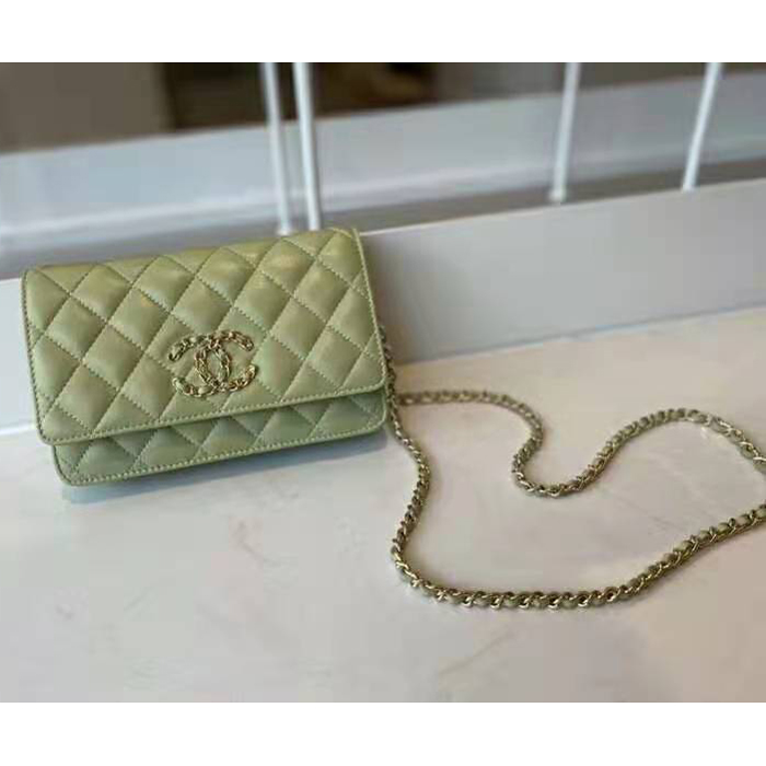 2020 Chanel wallet on chain