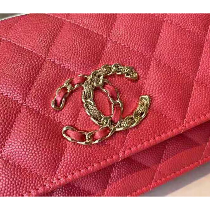 2020 Chanel wallet on chain