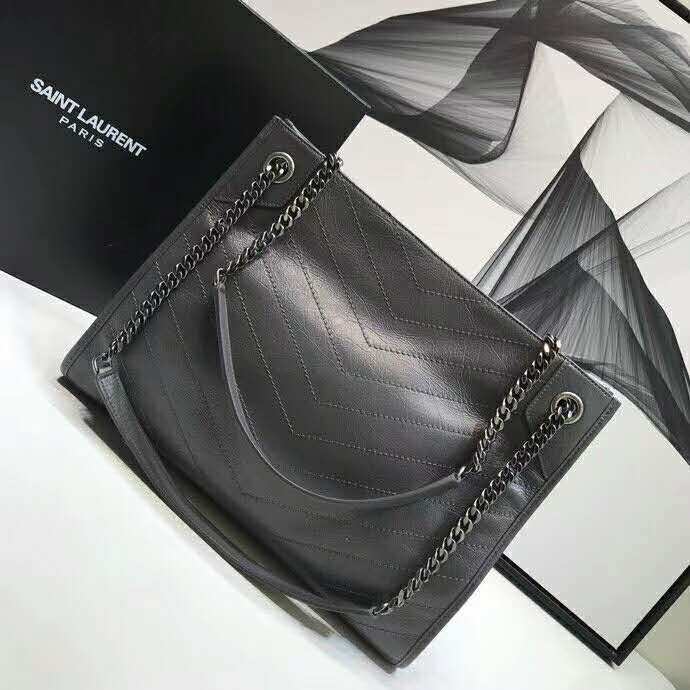 2020 SAINT LAURENT IKI MEDIUM SHOPPING BAG