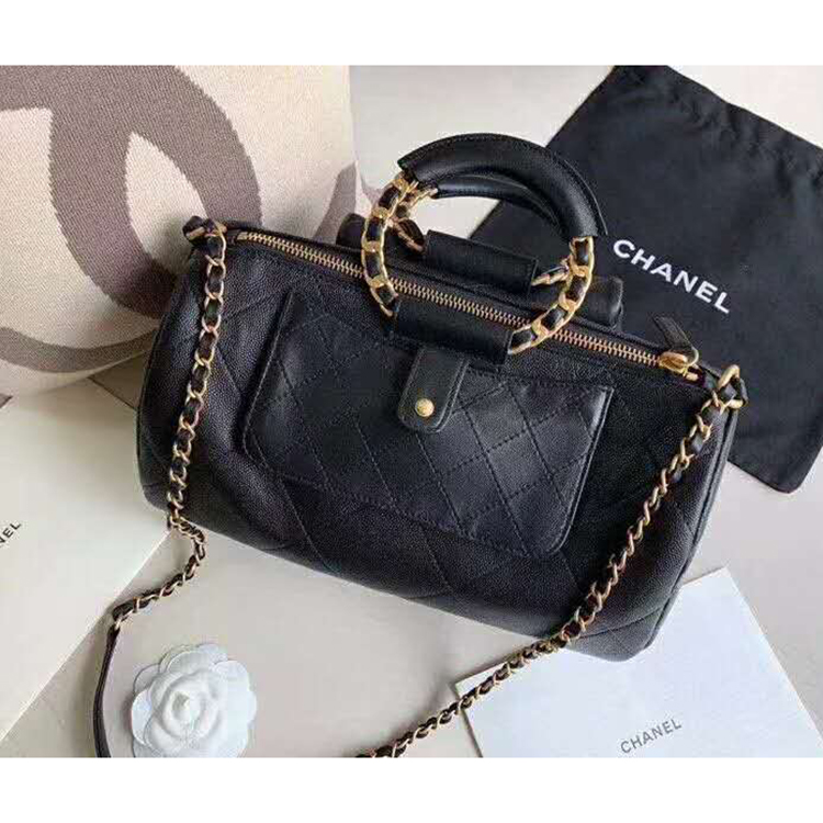 2020 chanel large bowling bag