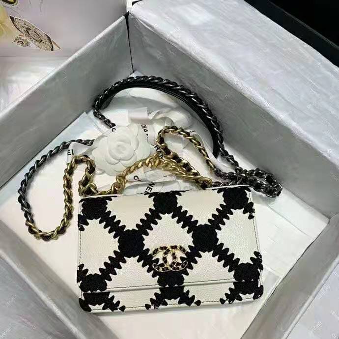 2021 Chanel 19 WOC Mini Flap Bag