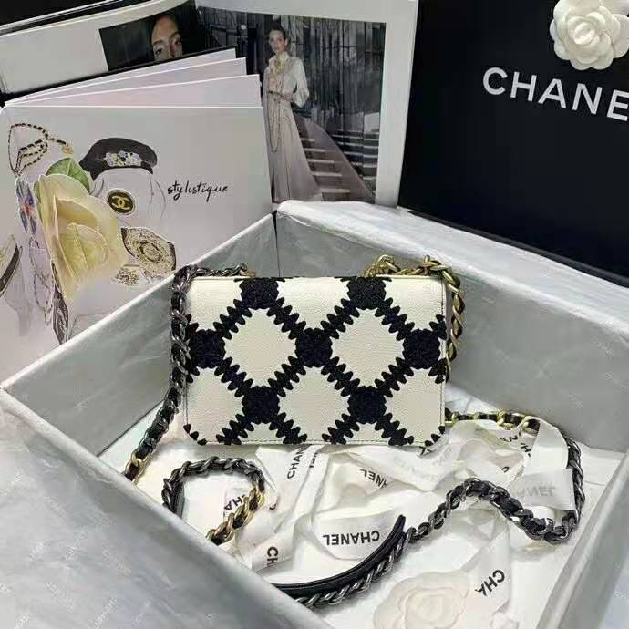 2021 Chanel 19 WOC Mini Flap Bag