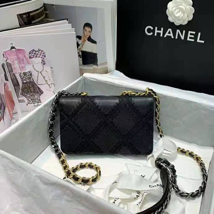 2021 Chanel 19 WOC Mini Flap Bag