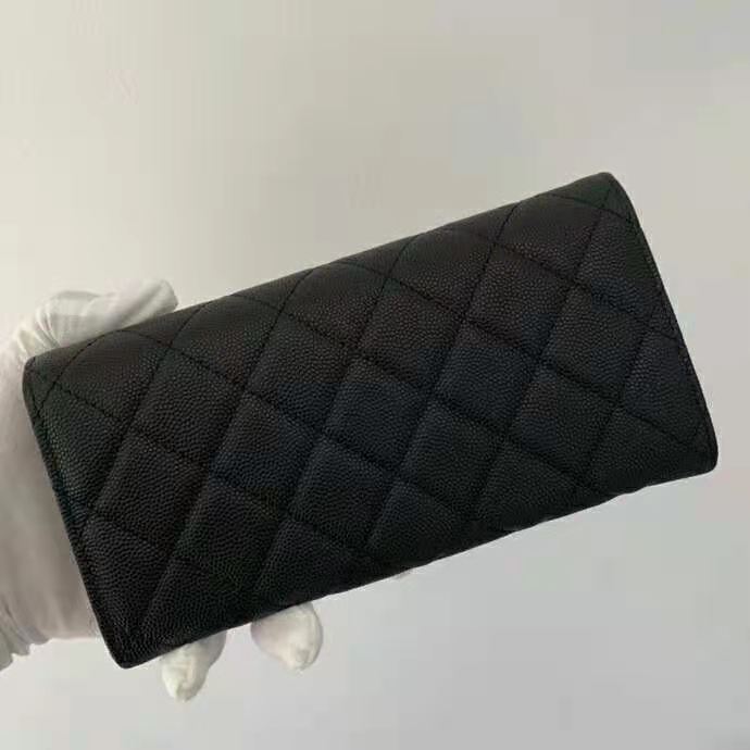 2021 Chanel 19 long flap wallet