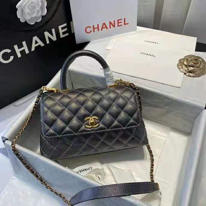 2021 Chanel Flap Bag with Top Handle