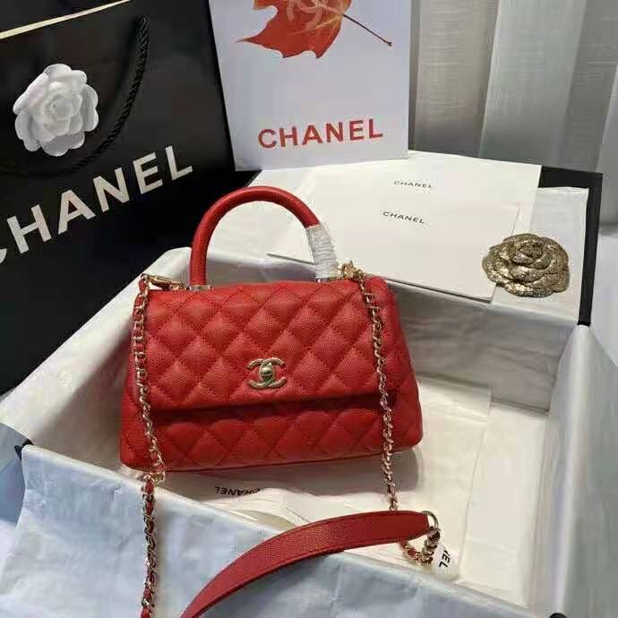 2021 Chanel Flap Bag with Top Handle