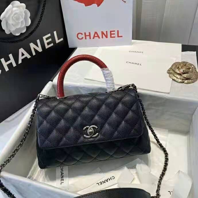 2021 Chanel Flap Bag with Top Handle