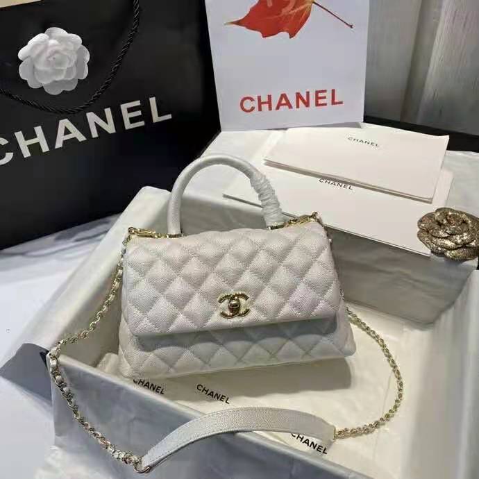 2021 Chanel Flap Bag with Top Handle