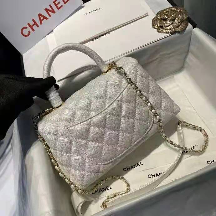 2021 Chanel Flap Bag with Top Handle