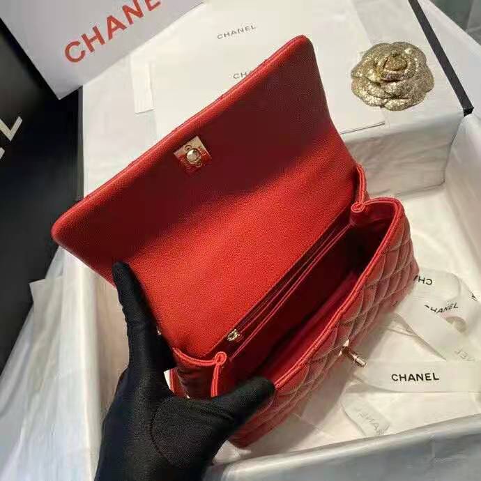 2021 Chanel Flap Bag with Top Handle