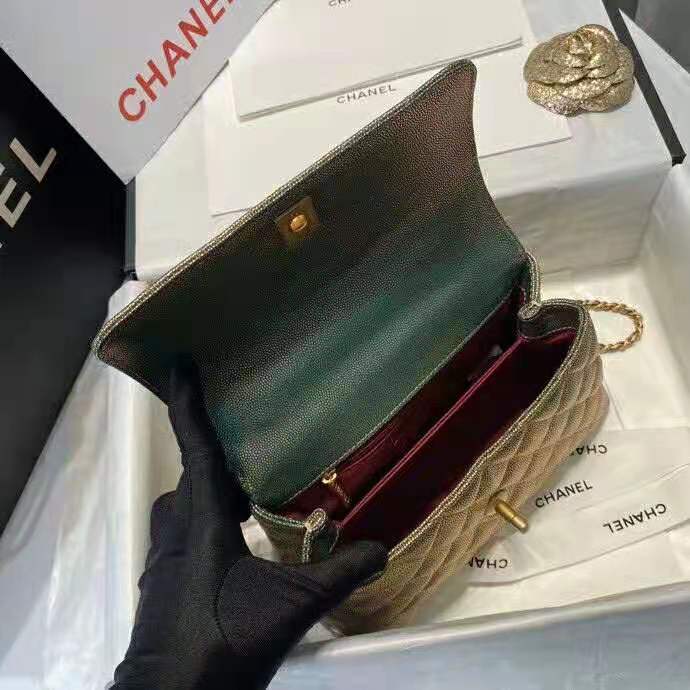 2021 Chanel Flap Bag with Top Handle