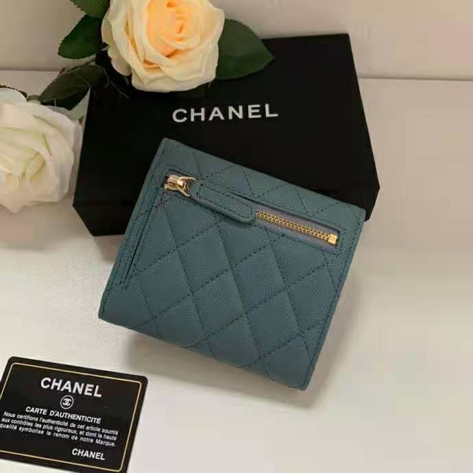 2021 Chanel Matelasse Tri-Fold Wallet