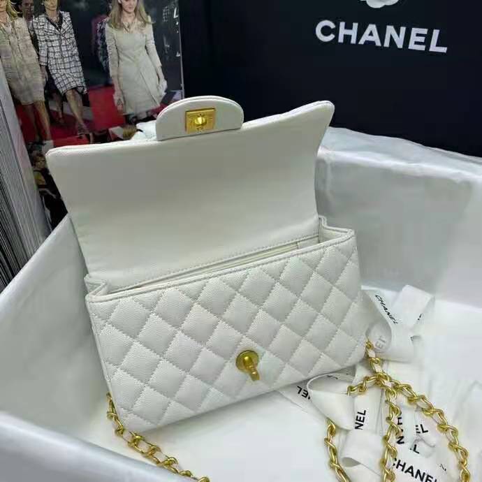 2021 Chanel Mini Flap Bag with Top Handle