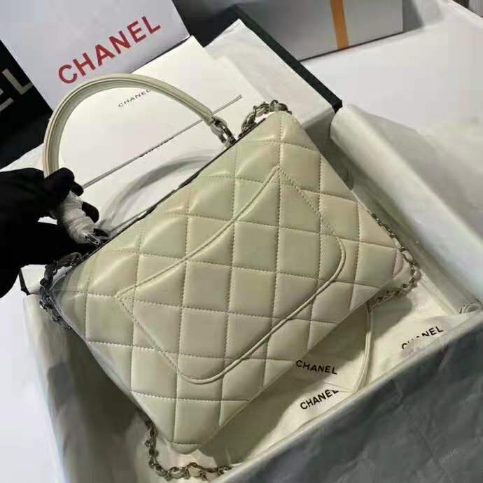 2021 Chanel Small Flap Bag with Top Handle