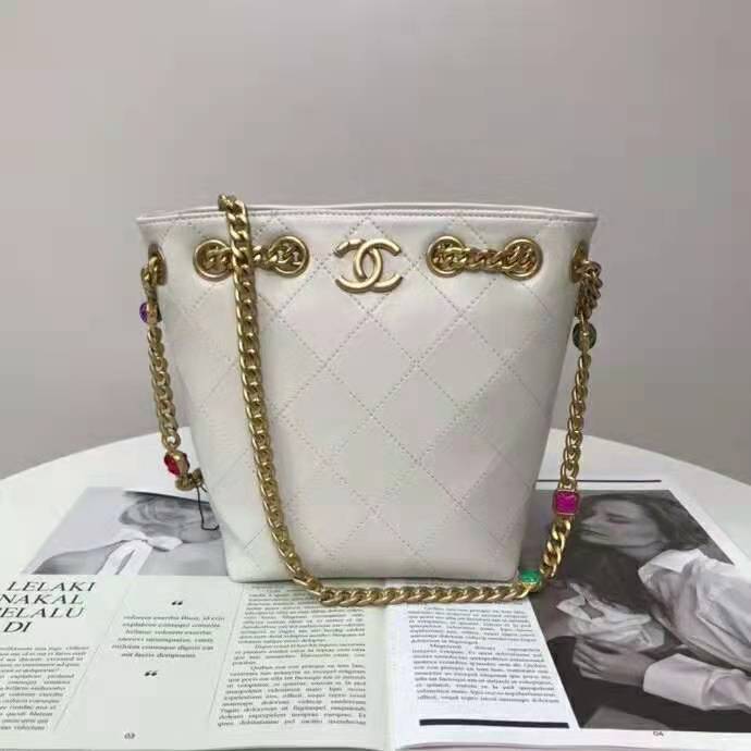 2021 Chanel drawstring bag
