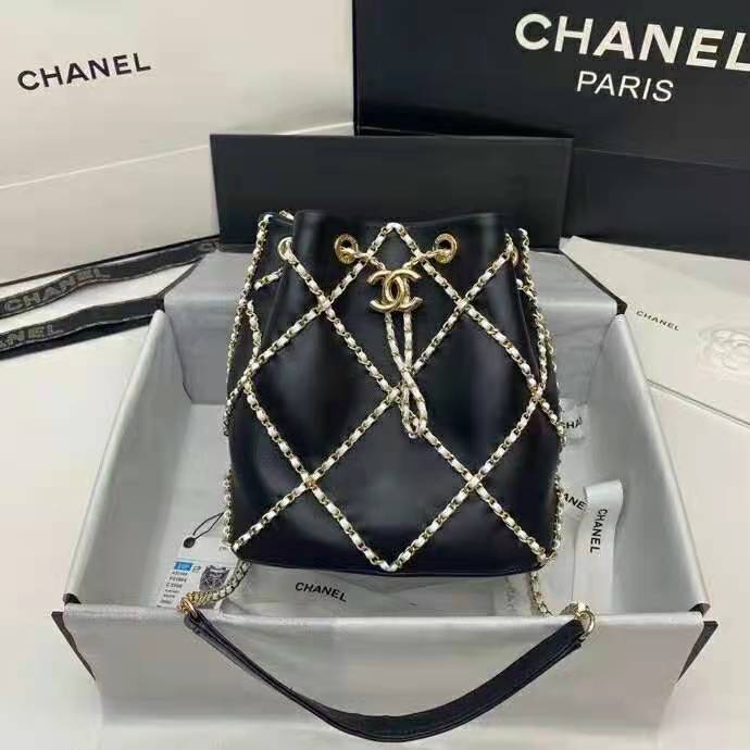 2021 Chanel drawstring bag